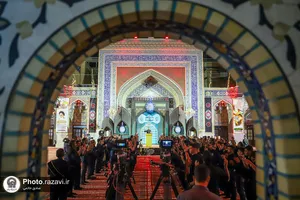 هیئت عزاداران استان چهارمحال و بختیاری در حسینیه حرم