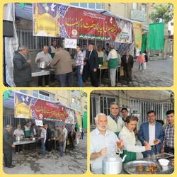 برپایی ایستگاه چایخانه حضرت امام رضا(ع) در بناب