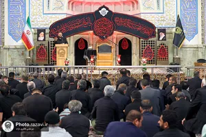عزاداری ایام شهادت دهه آخر صفر در رواق امام خمینی(ره)