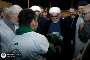 حضور تولیت آستان قدس رضوی در مسجد جامع خرمشهر