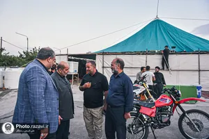 بازدید مدیرعامل بنیاد کرامت رضوی از مواکب اطراف حرم امام رضا علیه&zwnj;السلام 