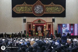 مراسم سالروز شهادت حضرت احمد بن موسی الکاظم در شیراز