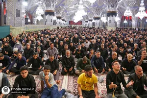 مراسم عزاداری شب رحلت پیامبر اکرم(ص) در رواق امام خمینی(ره)