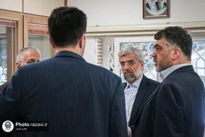بازدید مدیر عالی حرم مطهر رضوی از مرکز امور خادمین آستان قدس رضوی