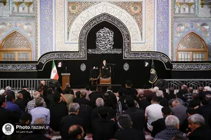 عزاداری روز شهادت امام رضا علیه&zwnj;السلام در رواق امام خمینی(ره)