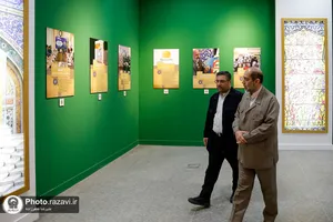 بازدید مدیرعامل بنیاد کرامت رضوی از نمایشگاه رواق خدمت