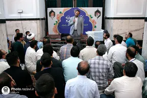 اعتکاف کارکنان آستان قدس رضوی در حرم امام رضا علیه&zwnj;السلام