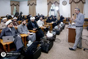 اعتکاف علمی طلاب در مدرسه تابستانی دارالعلم حرم مطهر رضوی-۲
