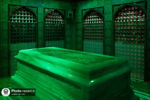 آئین غبارروبی ضریح مطهر امام رضا(ع) برگزار شد