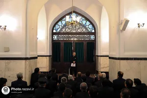 طنین&zwnj; الله اکبر در حرم مطهر رضوی