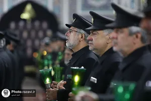 آیین خطبه&zwnj;خوانی شب شهادت امام رضا علیه&zwnj;السلام در حرم مطهر رضوی-2