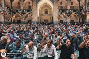 تشرف جمعی از کارکنان حمل و نقل عمومی مشهد مقدس