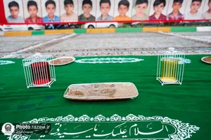 سفره حضرت رقیه سلام الله علیها در مشهد
