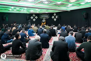 مراسم احیا شب نوزدهم ماه رمضان در دبیرستان امام رضا علیه&zwnj;السلام