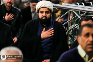 عزاداری روز شهادت حضرت امام کاظم(علیه&zwnj;السلام) در رواق امام خمینی حرم مطهر رضوی