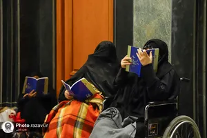 مراسم احیا شب بیست و سوم ماه مبارک رمضان در حرم مطهر رضوی - 2