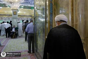 تشرف تولیت آستان قدس رضوی به حرم مطهر امام حسین(علیه&zwnj;السلام)