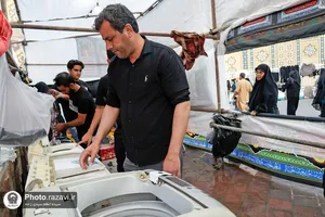 مواکب خدمت رسان به زائران بارگاه منور رضوی-2