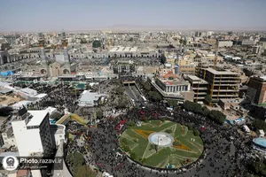 عزاداری شهادت امام رضا علیه السلام در مشهد