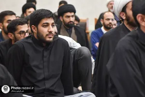 سخنرانی رئیس مجمع تشخیص مصلحت نظام با طلاب مدرسه فقاهت