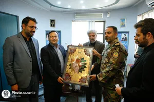 حضور مدیر عالی حرم مطهر امام رضا علیه&zwnj;السلام در دفتر رسانه&zwnj;های استان خراسان رضوی