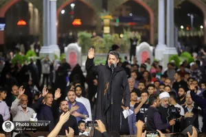 مراسم چهارپایه&zwnj;خوانی کشورهای جهان اسلام در حرم مطهر رضوی -2