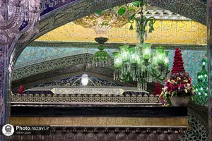 کتیبه های شهادت امام هادی علیه&zwnj;السلام در حرم مطهر رضوی