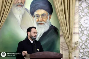 آیین اعطای احکام خدام حرم مطهر رضوی