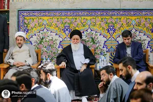 عمامه&zwnj;گذاری طلاب دانشگاه علوم اسلامی رضوی