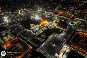 مراسم احیاء شب بیست و یکم ماه رمضان در حرم مطهر رضوی - 2