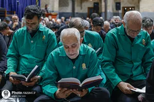 عزاداری ایام پایانی ماه صفر در حرم مطهر رضوی-3