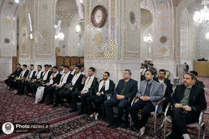 مراسم دانش&zwnj;آموختگان عراقی دانشگاه آزاد اسلامی مشهد
