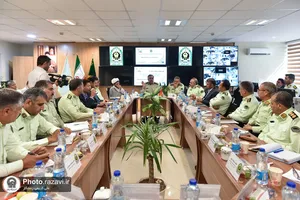 نشست سالانه فرماندهان یگان حفاظت آستان قدس رضوی