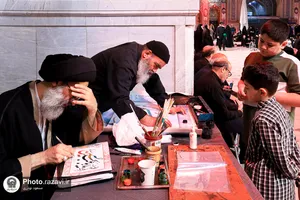 عزاداری سنتی شب دوم محرم در &laquo;حسینیه حرم&raquo;