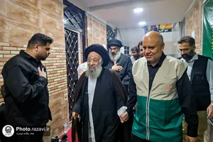موکب امام رضا علیه&zwnj;السلام در مرز چزابه