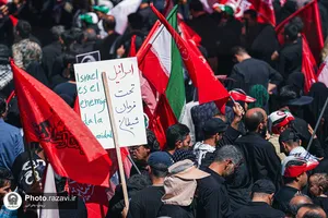 تشییع پیکر رهبر شهید انقلاب در مشهد مقدس-4