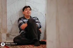 تشرف جمعی از بسیجیان شهرستان جهرم به حرم مطهر رضوی