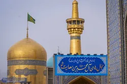 حرم رضوی به نام «هادیِ امت» فضاآرایی شد