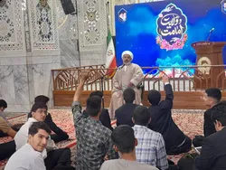 تلاقی شور و شعور در جشن غدیرِ نوجوانان در حرم مطهر رضوی