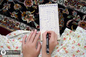 اعتکاف دخترانه دانش آموزان دبیرستان&zwnj;های امام رضا علیه&zwnj;السلام-2