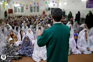 حضور خدام در کمپ ترک اعتیاد بانوان