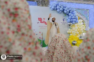 جشن تکلیف دوهزار نفری دختران مشهدی-2