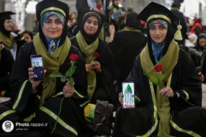 جشن دانش آموختگان علوم پزشکی کشور در حرم مطهر رضوی