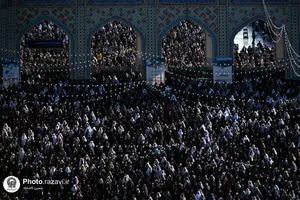 اقامه نماز عید سعید فطر در حرم مطهر رضوی-2