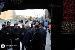 بازدید قائم مقام تولیت آستان قدس رضوی از خدمت&zwnj;رسانی مواکب اطراف حرم