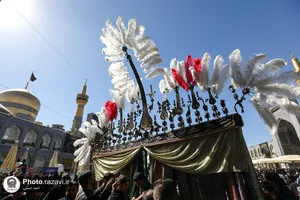 عزاداری روز شهادت امام رضا علیه&zwnj;السلام در حرم مطهر رضوی