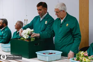بازدید منتخبین مسابقات قرآن دانشگاه&zwnj;های پیام نور سراسر کشور از بخش&zwnj;های مختلف حرم امام رضا علیه&zwnj;السلام