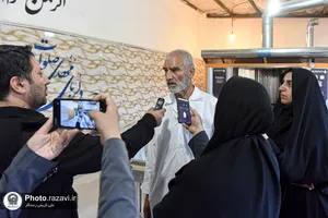 بازدید خبرنگاران از مواکب آستان قدس رضوی