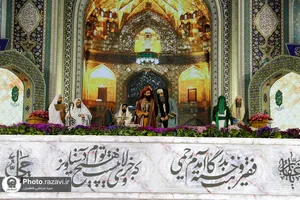 مراسم تحویل سال 1402 در حرم مطهر رضوی - 3