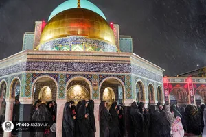 عزاداری هیأت&zwnj;های مذهبی استان چهارمحال و بختیاری در حسینیه حرم
